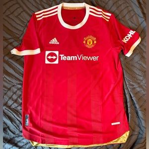 2021/2022 Adidas Manchester United Authentic on field home jersey
